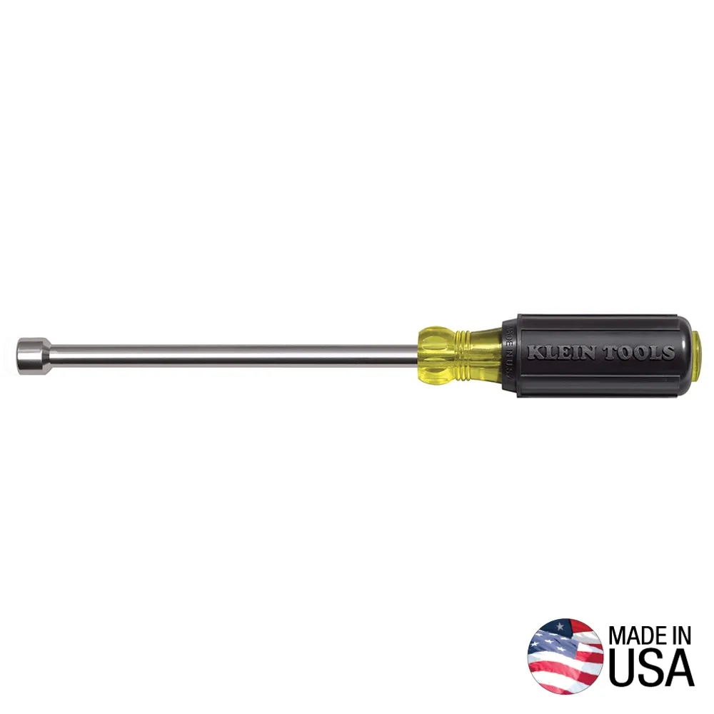 Desarmador de caja de punta magnética de 7/16'' con barra de 152 mm